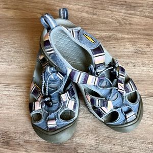 Keen ladies shoe light blue excellent condition size 5.5